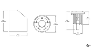 5286 In-Grade Well Light by Vista Lighting