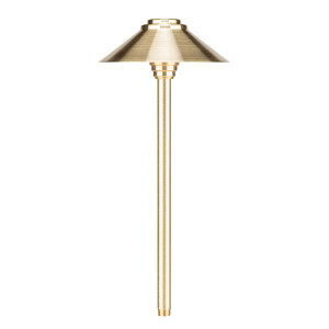 2129-BSN Brass Path and Area Light by Vista Lighting