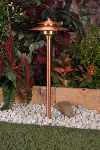 CAMBRIDGE 12v Copper Area Light by Unique Lighting Systems