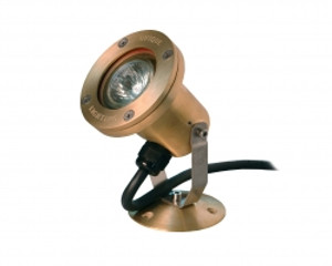 ATLANTIS 12v Brass Underwater Light by Unique Lighting Systems