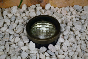 CARDINAL Brass Well Light by Unique Lighting Systems