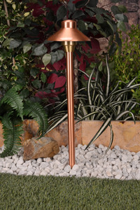 12v ILLUMINATOR 6 Copper Path Light by Unique Lighting Systems