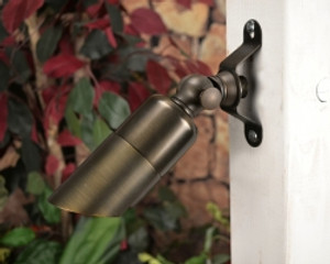 12v CONQUEST Brass Down Light by Unique Lighting Systems