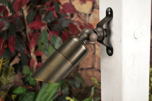 12v CONQUEST Brass Down Light by Unique Lighting Systems