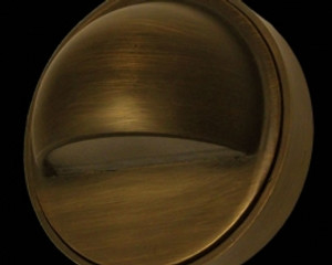 12v GEMINI Brass Niche Light by Unique Lighting Systems