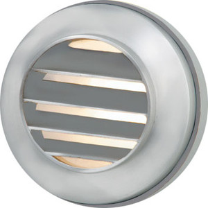 Corona Lighting CL-342B LED Step Light Silver Plated
