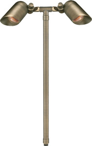 Corona Lighting CL-735B-T-AB Cast Brass LED Path Light - Antique Bronze Finish