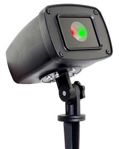 Night Stars Celebration Series Red & Green 12 Pattern Laser