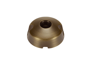 Round Brass Mounting Base by Unique Lighting Systems