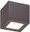 Rubix Outdoor Ceiling Mount 16W Bronze