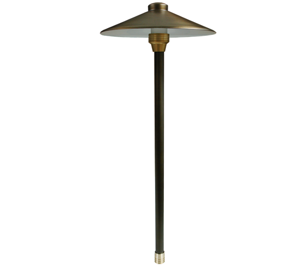 12v Endeavour Brass Path Light by Unique Lighting Systems
