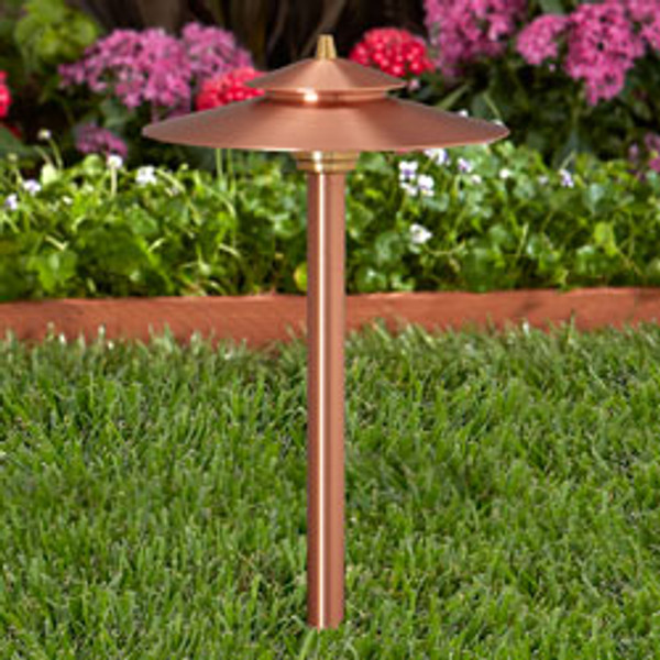 2126-CSN Solid Copper Path and Area Light by Vista Lighting