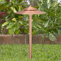 PR-2127-CSN Solid Copper Path and Area Light by Vista Lighting