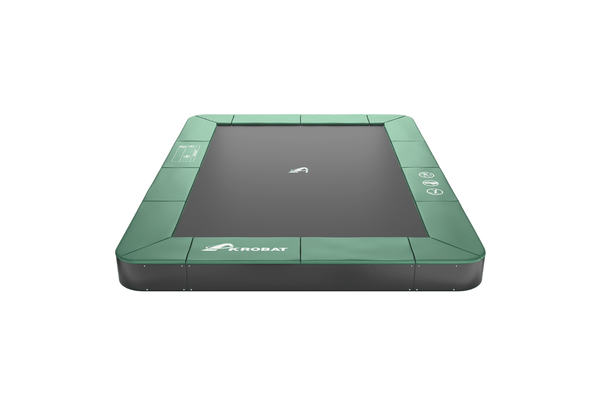 14ft x 10ft Primus Flat In-Ground Trampoline by AkrobatUSA **FREE SHIPPING**