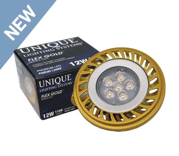 4 WATT Flex Gold PAR36 LED by Unique Lighting