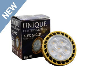 5 WATT Flex Gold LED MR16 by Unique Lighting