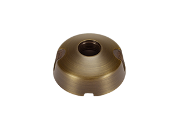 Round Brass Mounting Base by Unique Lighting Systems