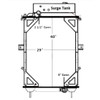 Copper Brass Radiator With Surge Tank 3