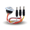 Trux Accessories TRUX 3/4" Button Light - Red/Green (2 Diodes) - TLED-BX3RG