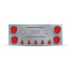 Trux Accessories Center Light Panel With Red Lights