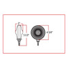 Trux Accessories Ol-Skul Double Face Combination  LED - 38 Diodes