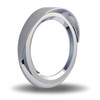 Trux Accessories 4" Chrome Twist-On Bezel - Visor