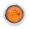 Phoenix Design 3/4" Button Light, Single Diode With Chrome Bezel
