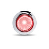 Mini Button Dual Revolution Amber/Red LED with Reflector (1 Diode)