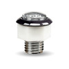 Mini Button Dual Revolution Amber/Red LED with Reflector (1 Diode)