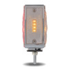 Trux Accessories Clear Amber / Clear Red Turn Signal & Marker Double Face LED Fender Light - Passenger Side - Double Post