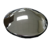 Trux Accessories Chrome Metal Front Hubcap with 5 Notches