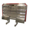 Sturdy-Lite Cab Rack, 68"T X 80"W with 2 Chain Hangers with 2 Chain Trays