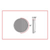 Trux Accessories TRUX 4" Red Stop, Turn & Tail LED Light (30 Diodes) - TLED-430R