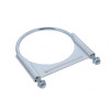 PAI Truck Parts 5" Flat U Bolt Clamp Chrome Plated