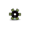 TRUX 5" Star Green LED Breather Lights (24 Diodes) (Trux Accessories) - TLED-X3G