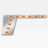 Phoenix Design 389 CAB/COWL 4 PC SET FOR ALL DPF TRUCKS, WITH AMBER P1 LIGHTS