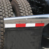 Trux Accessories Straight Aluminum Reflector Strip with 3M Reflector