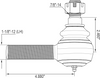 Tie Rod End LH (R230060)