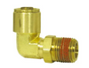 Imperial Supplies 1/4" X 1/8" Brass 90* Swivel Male Connector PTC