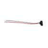 United Pacific 3 Wire Pigtail with 3 Prong Right Angle Plug, 12" Lead