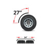 Trux Accessories Quarter Fenders - 27"