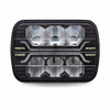 5"x7" High\Low Beam Combo LED Headlight with Position Light