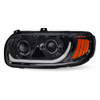 Trux Accessories TRUX LED Projector Black Headlight Assembly - Driver Side - TLED-H112