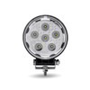 Trux Accessories Next Generation Universal White Round Work Light with 360° Side Diodes (13 Diodes) - 3000 Lumens