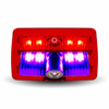 Trux Accessories LED Projector 6-color Interior Door Logo Light with Oval USA Flag Image - Passenger