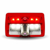 Trux Accessories LED Projector 6-color Interior Door Logo Light with Oval USA Flag Image - Passenger