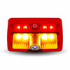 Trux Accessories LED Projector 6-color Interior Door Logo Light with Oval USA Flag Image - Passenger