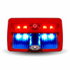 Trux Accessories LED Projector 6-color Interior Door Logo Light with Oval USA Flag Image - Passenger