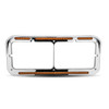 Trux Accessories TRUX Universal Rectangular Flatline Headlight Bezel - Amber - TU-1029A