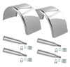 Hogebuilt 430SS 14GA Single Axle Fender Kit